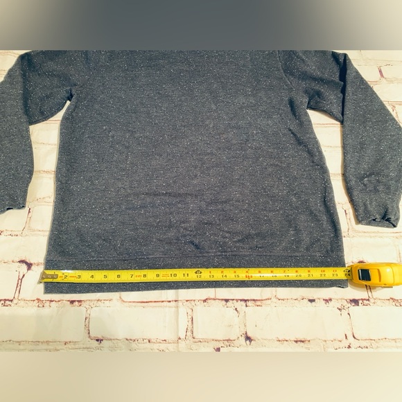 Lucky Brand Mile High Club Snow Heather Sweatshirt XXL Speckled Mountain Graphic - Picture 9 of 9
